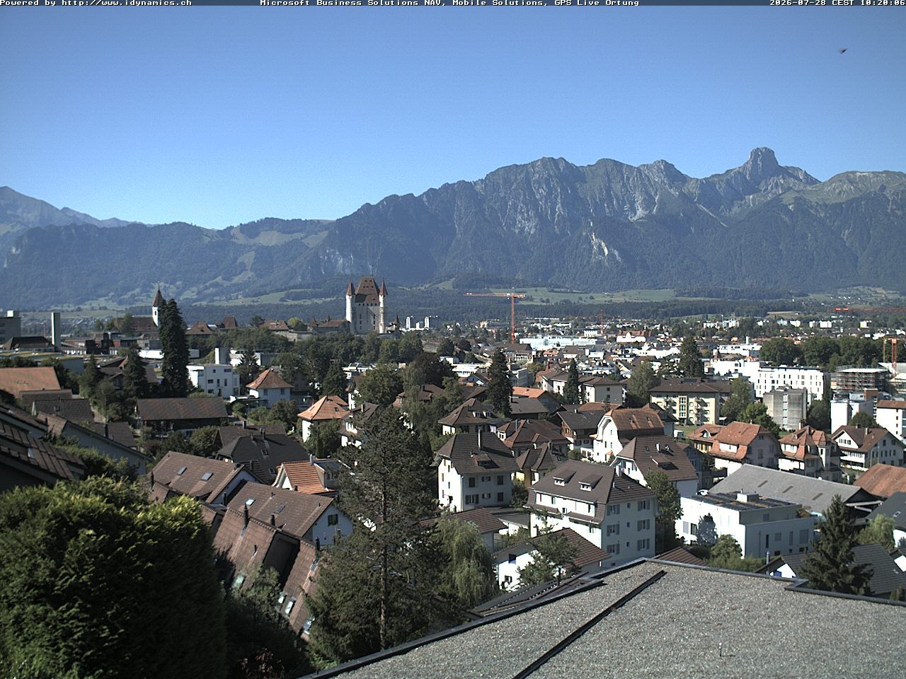 Steffisburg › Südwesten: Thun Castle - Stadtkirche Thun - Stockhorn
