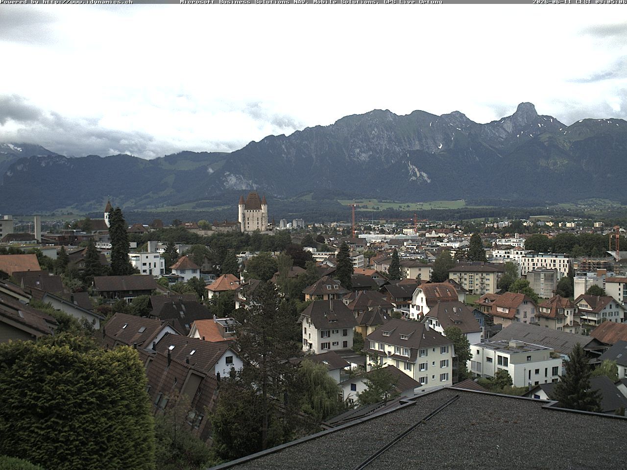 Steffisburg › Südwesten: Thun Castle - Stadtkirche Thun - Stockhorn