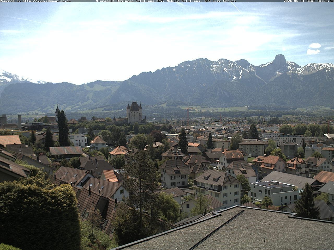 Steffisburg › Südwesten: Thun Castle - Stadtkirche Thun - Stockhorn