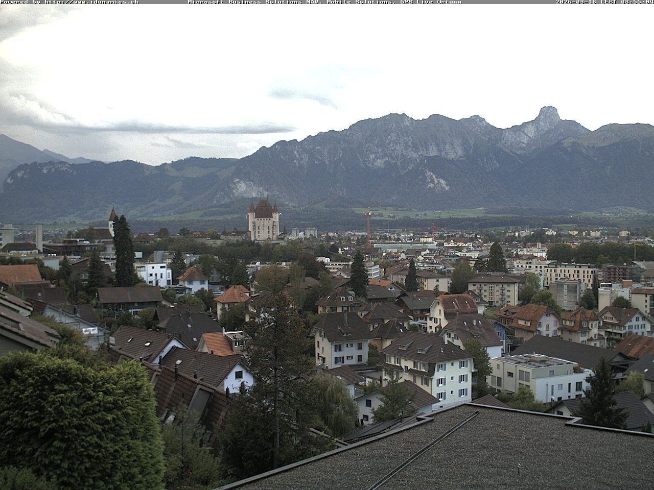 Steffisburg › Südwesten: Thun Castle - Stadtkirche Thun - Stockhorn
