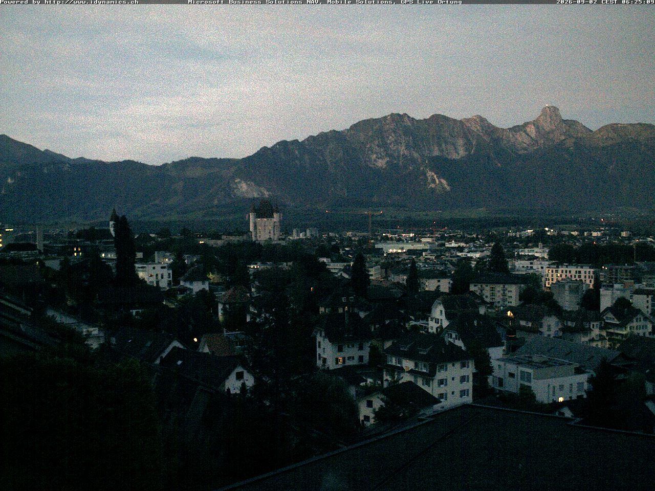 Steffisburg › Südwesten: Thun Castle - Stadtkirche Thun - Stockhorn