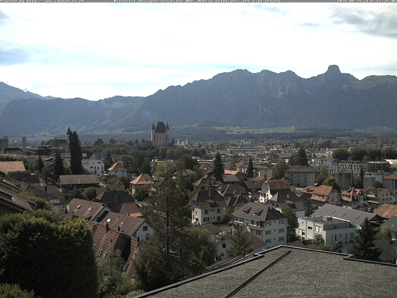 Steffisburg › Südwesten: Thun Castle - Stadtkirche Thun - Stockhorn
