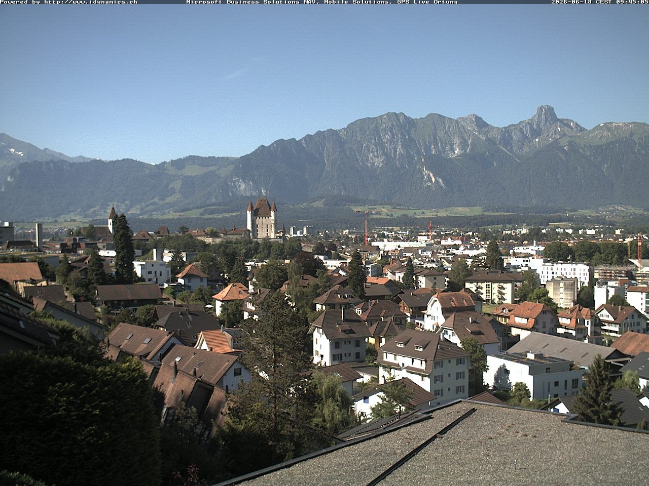 Steffisburg › Südwesten: Thun Castle - Stadtkirche Thun - Stockhorn