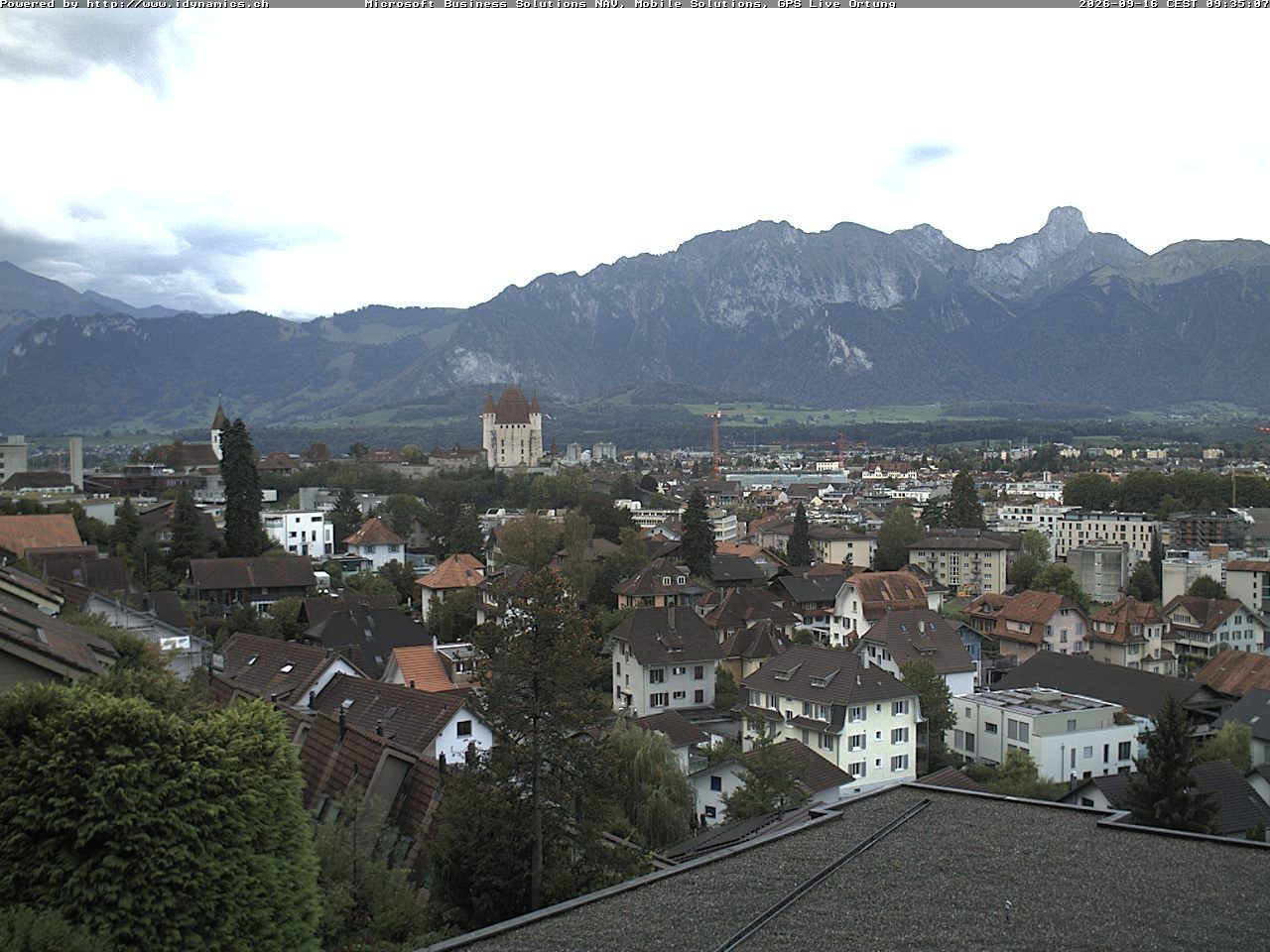 Steffisburg › Südwesten: Thun Castle - Stadtkirche Thun - Stockhorn