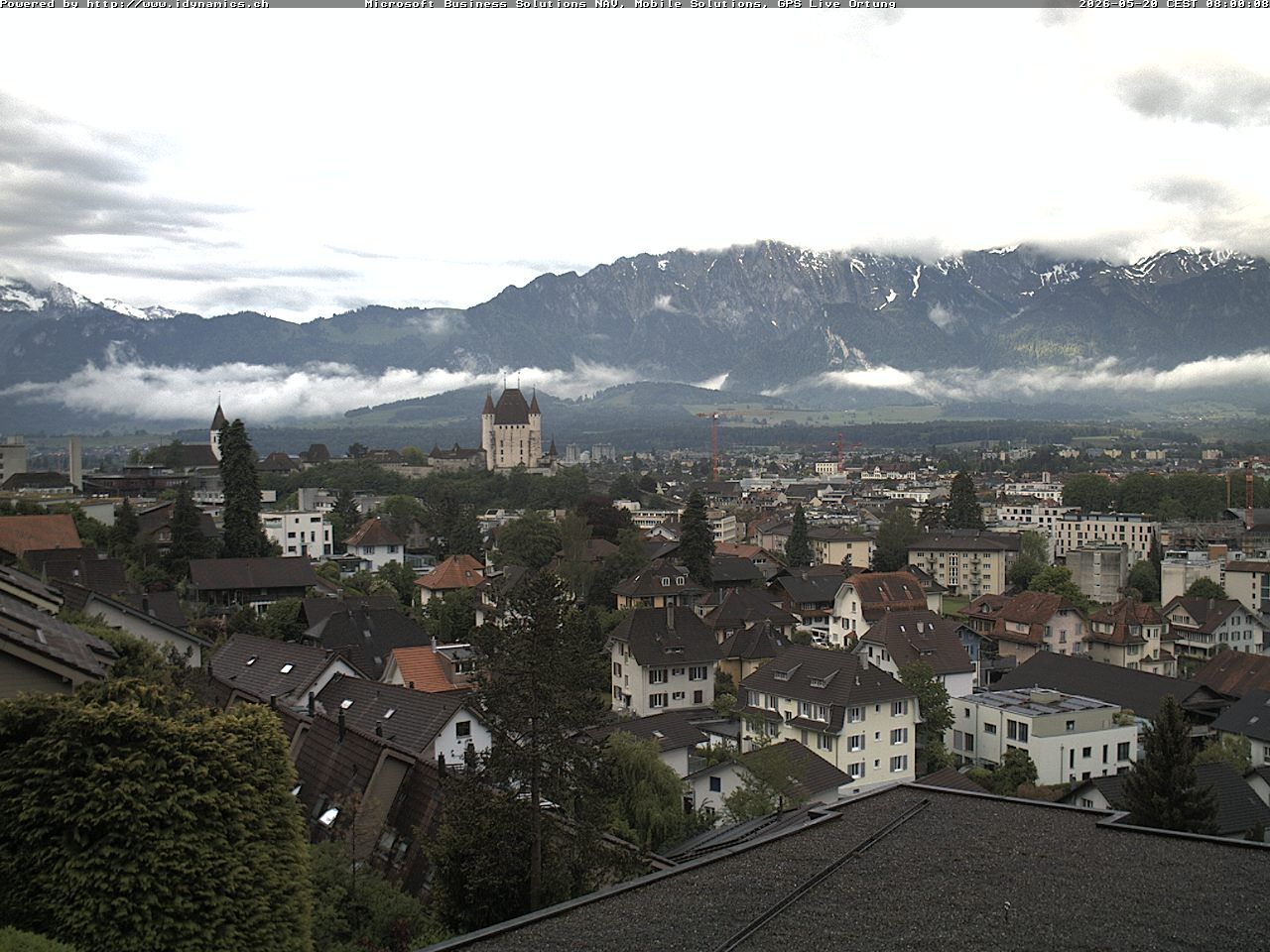 Steffisburg › Südwesten: Thun Castle - Stadtkirche Thun - Stockhorn