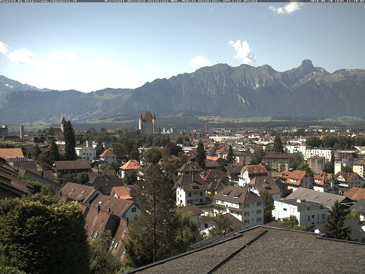 Steffisburg › Südwesten: Thun Castle - Stadtkirche Thun - Stockhorn