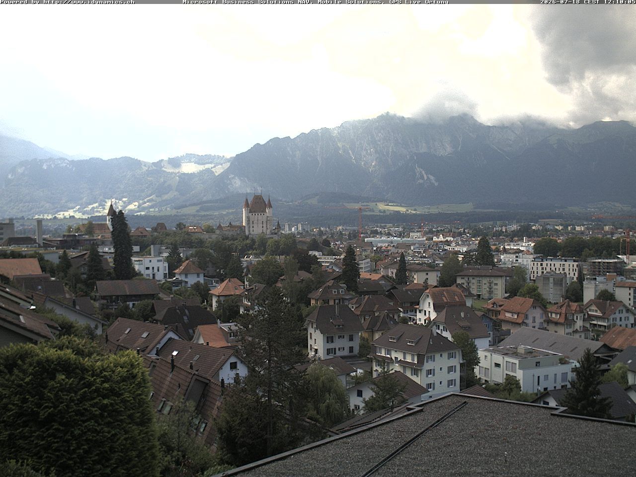 Steffisburg › Südwesten: Thun Castle - Stadtkirche Thun - Stockhorn