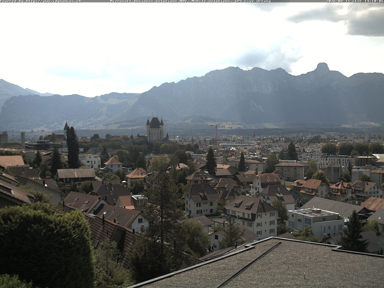 Steffisburg › Südwesten: Thun Castle - Stadtkirche Thun - Stockhorn