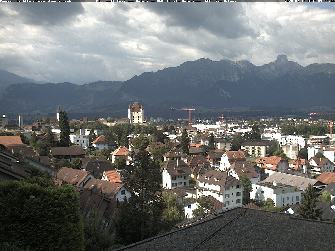 Steffisburg › Südwesten: Thun Castle - Stadtkirche Thun - Stockhorn