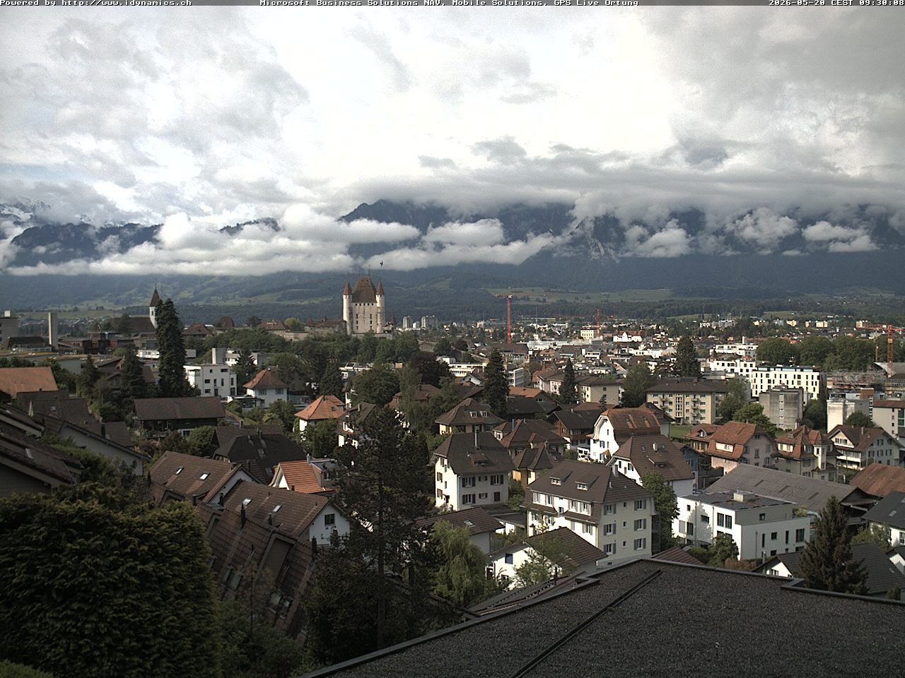 Steffisburg › Südwesten: Thun Castle - Stadtkirche Thun - Stockhorn