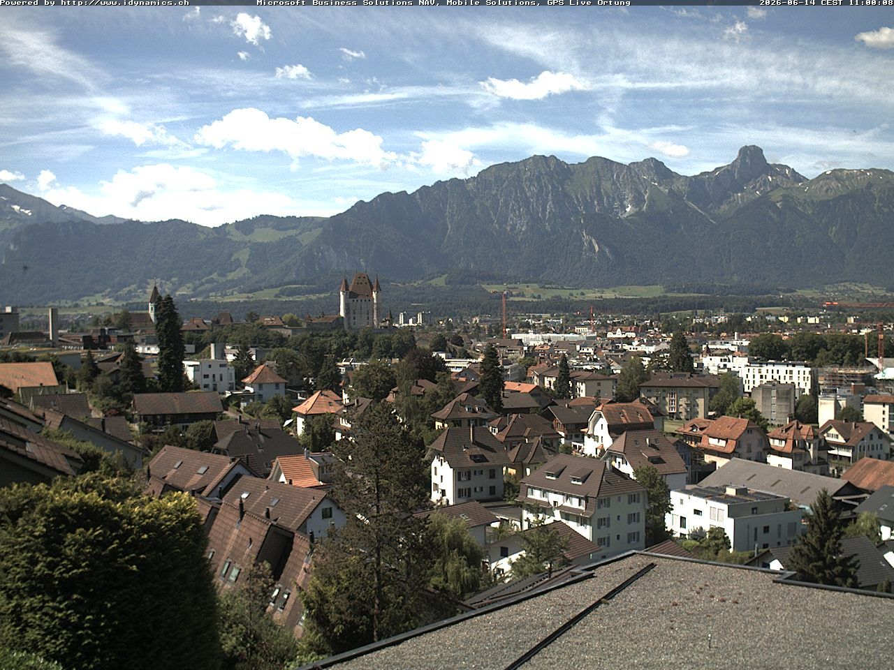 Steffisburg › Südwesten: Thun Castle - Stadtkirche Thun - Stockhorn