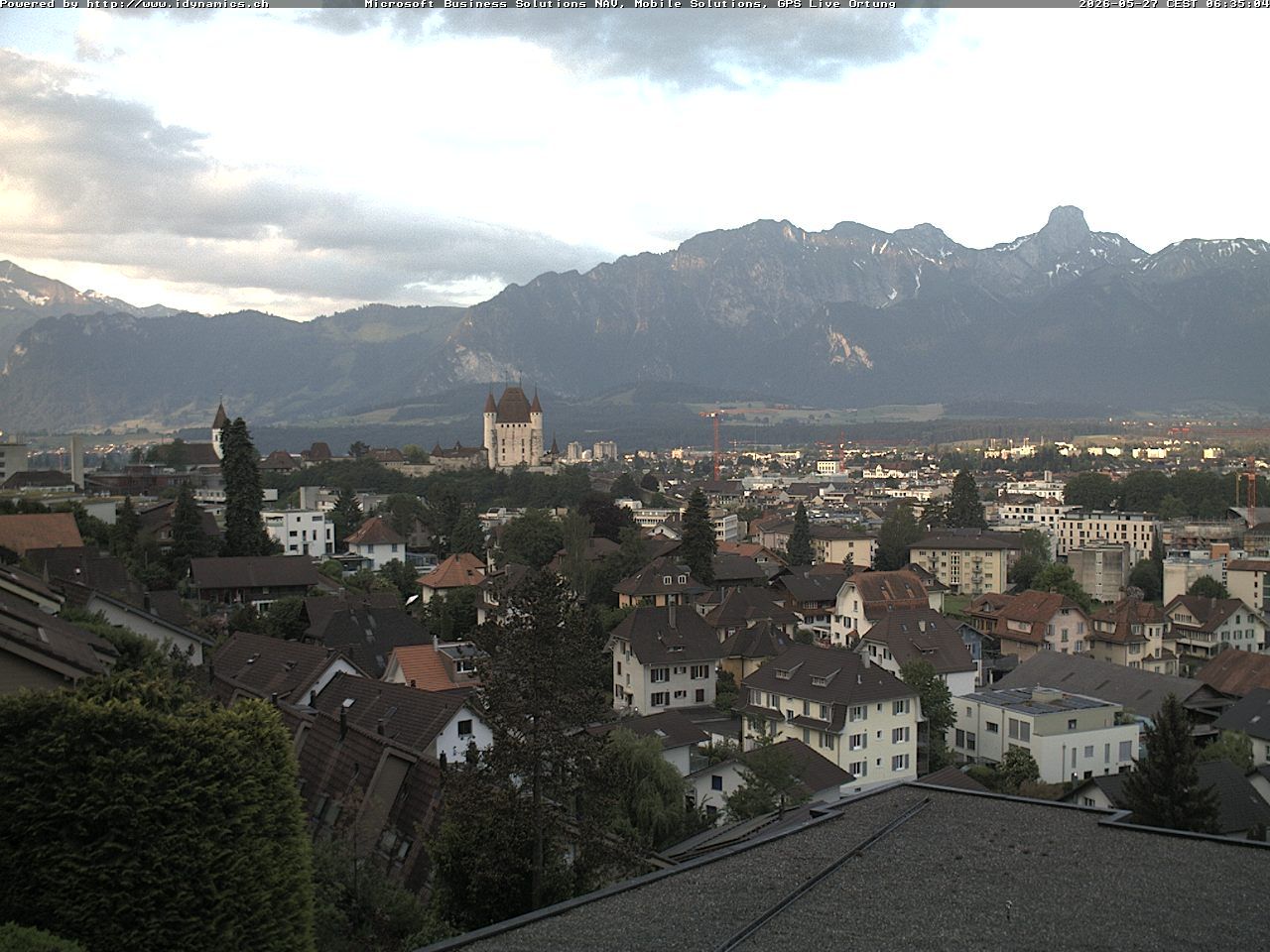 Steffisburg › Südwesten: Thun Castle - Stadtkirche Thun - Stockhorn
