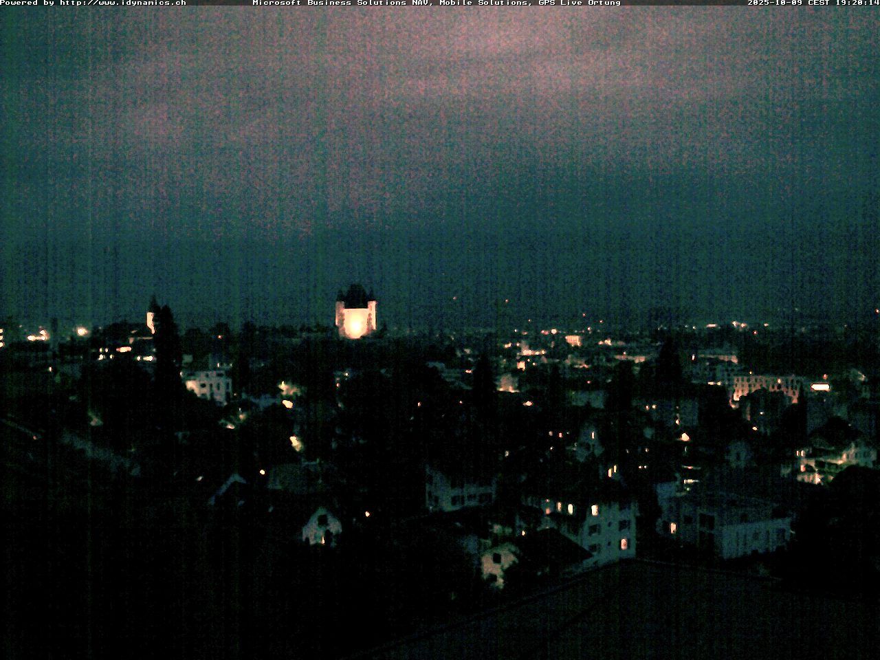 Steffisburg: Aussicht auf Schloss und Stadt Thun (Live Wetter)