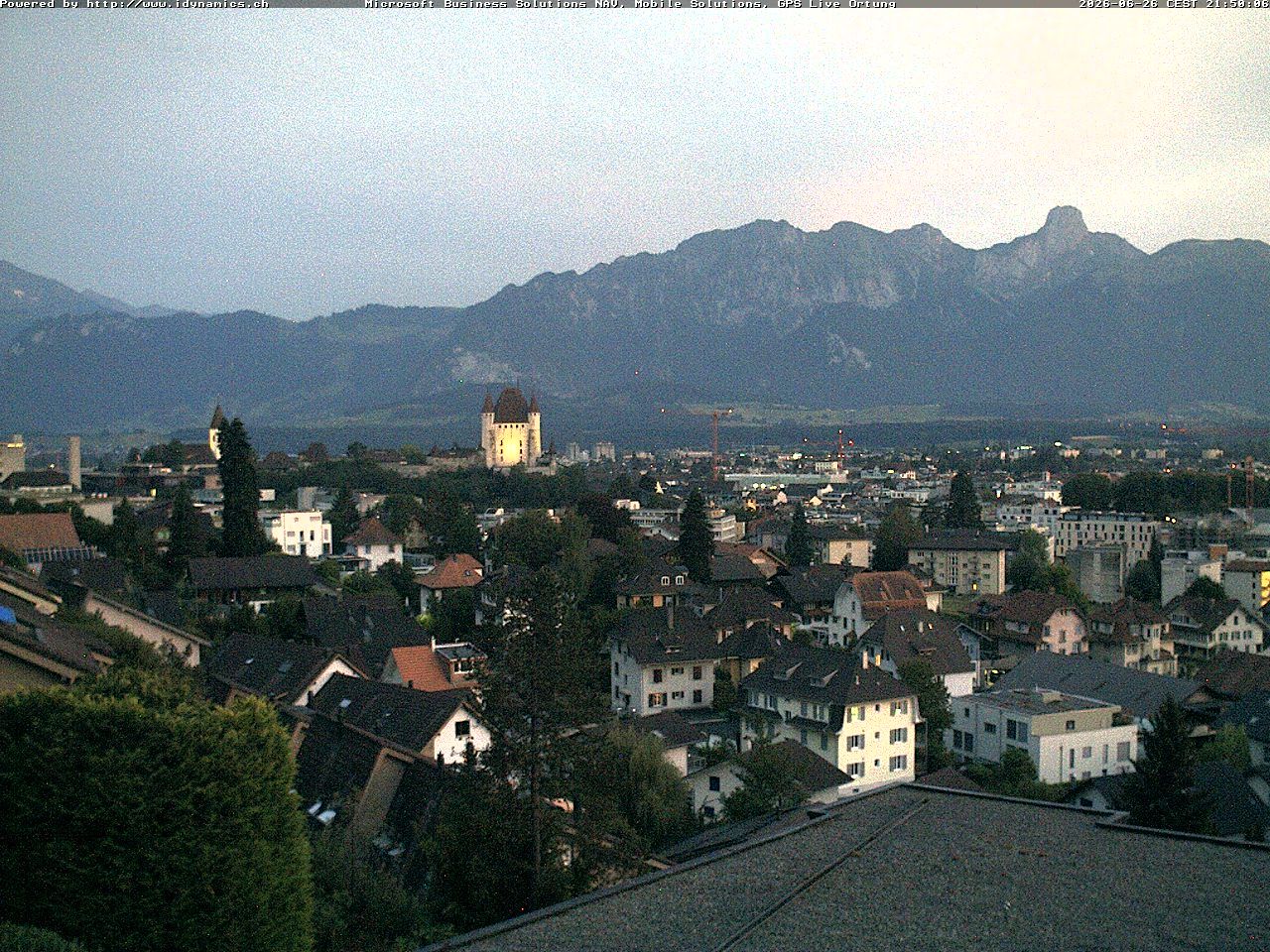 Steffisburg › Südwesten: Thun Castle - Stadtkirche Thun - Stockhorn