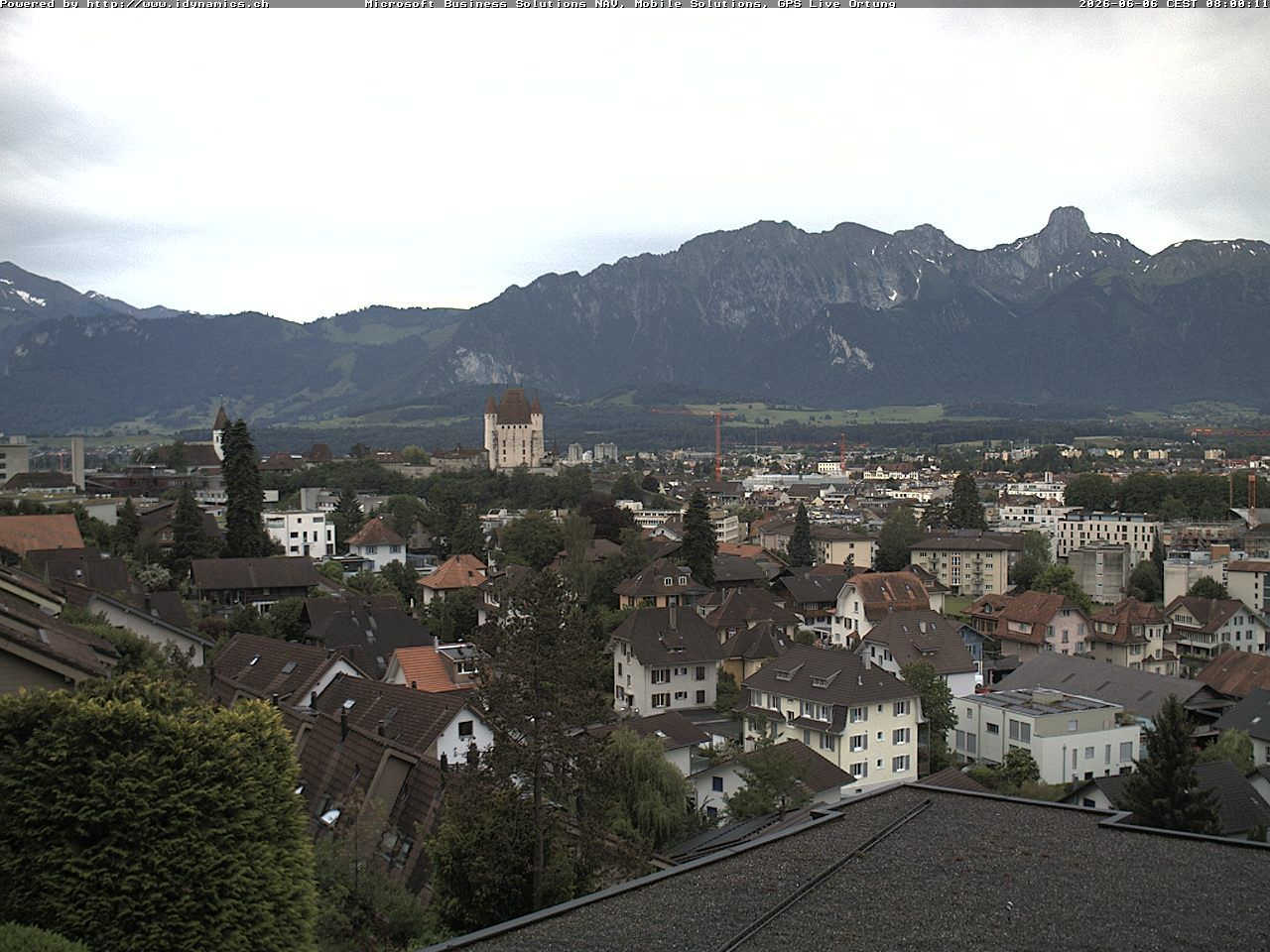 Steffisburg › Südwesten: Thun Castle - Stadtkirche Thun - Stockhorn