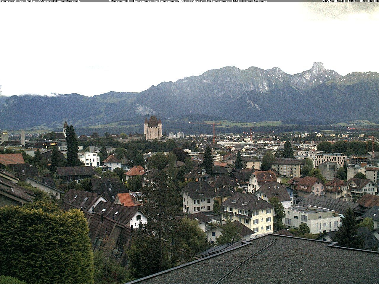 Steffisburg › Südwesten: Thun Castle - Stadtkirche Thun - Stockhorn