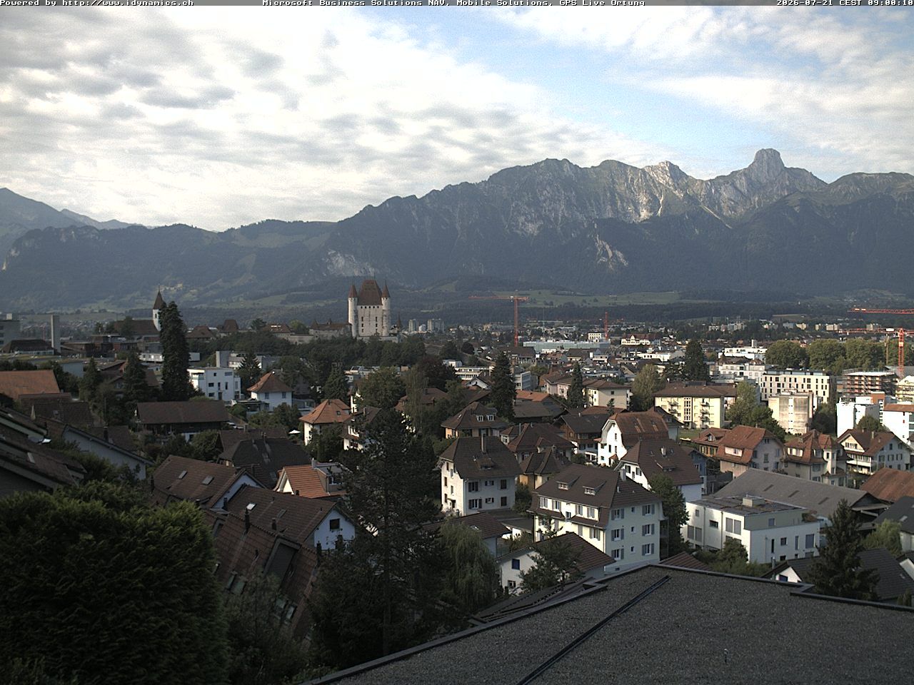 Steffisburg › Südwesten: Thun Castle - Stadtkirche Thun - Stockhorn