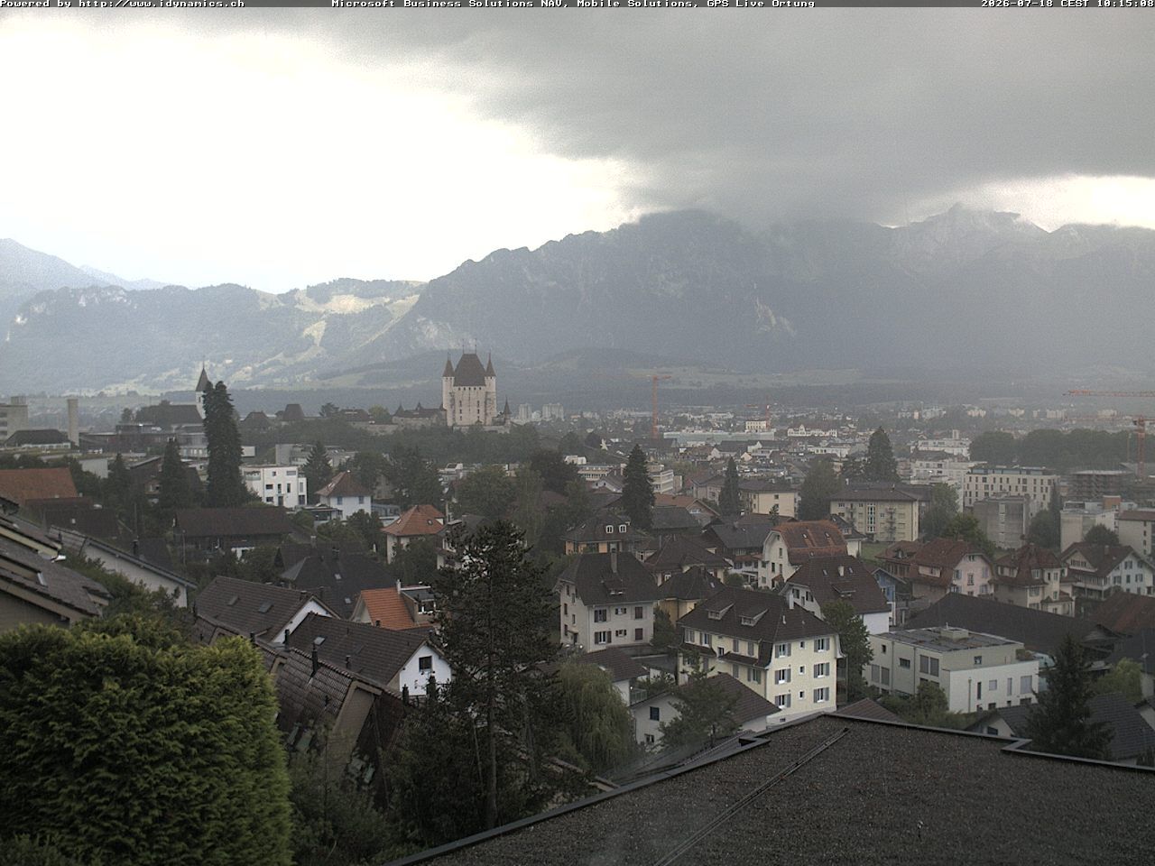 Steffisburg › Südwesten: Thun Castle - Stadtkirche Thun - Stockhorn