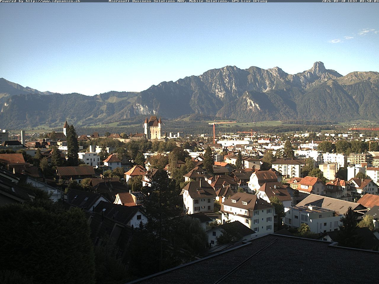 Steffisburg › Südwesten: Thun Castle - Stadtkirche Thun - Stockhorn