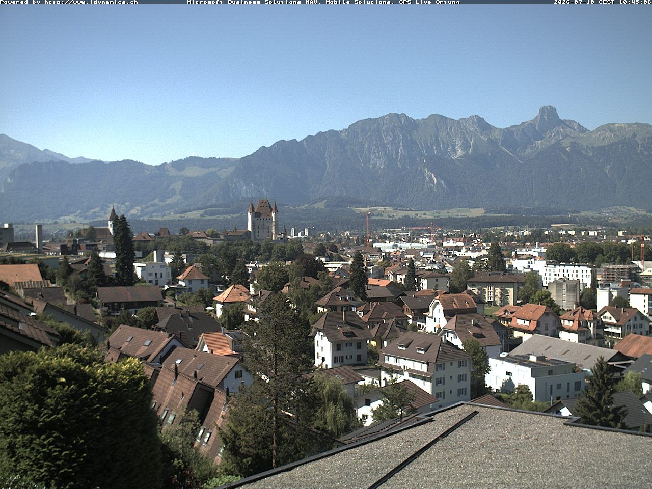 Steffisburg › Südwesten: Thun Castle - Stadtkirche Thun - Stockhorn