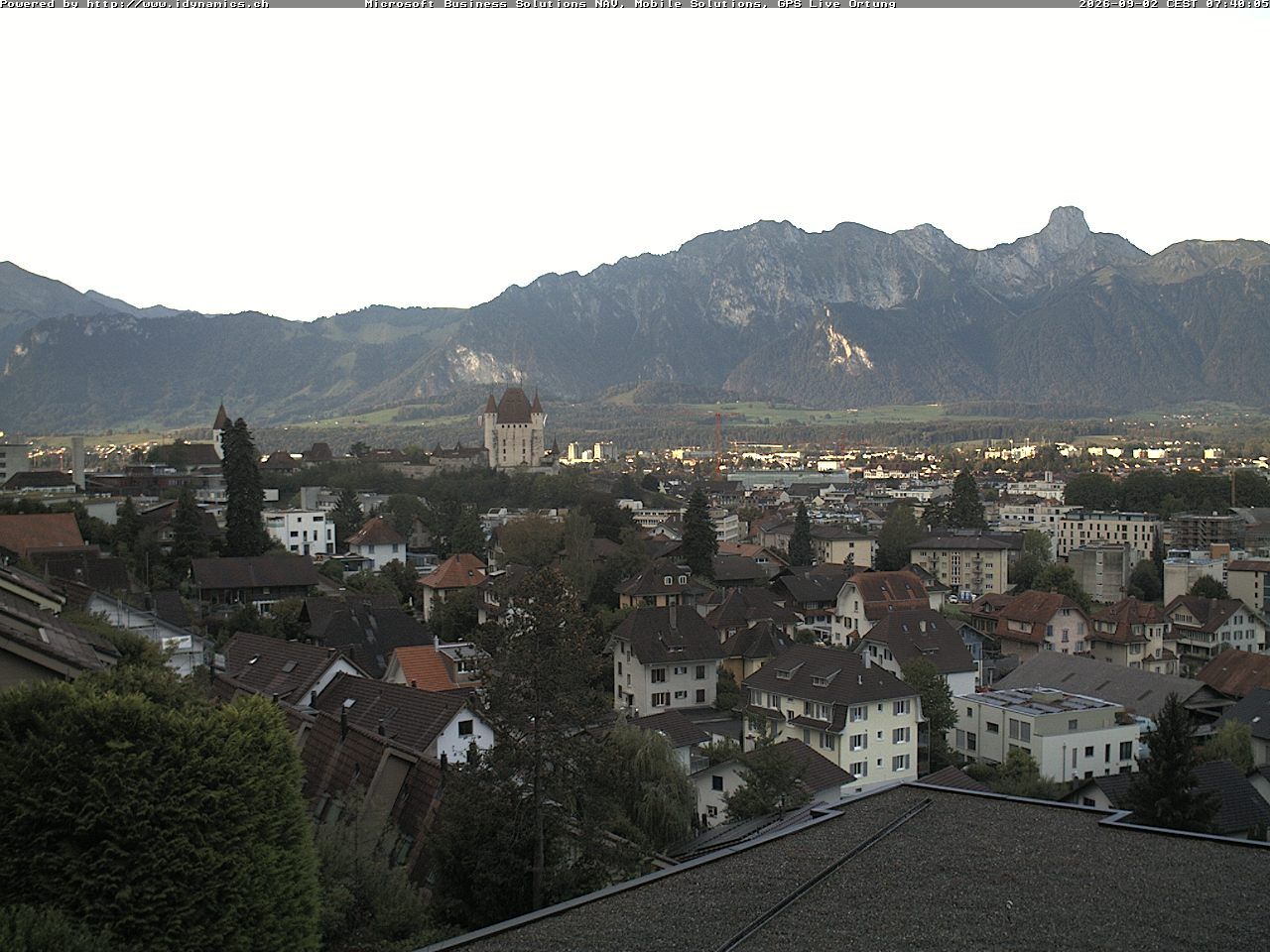 Steffisburg › Südwesten: Thun Castle - Stadtkirche Thun - Stockhorn