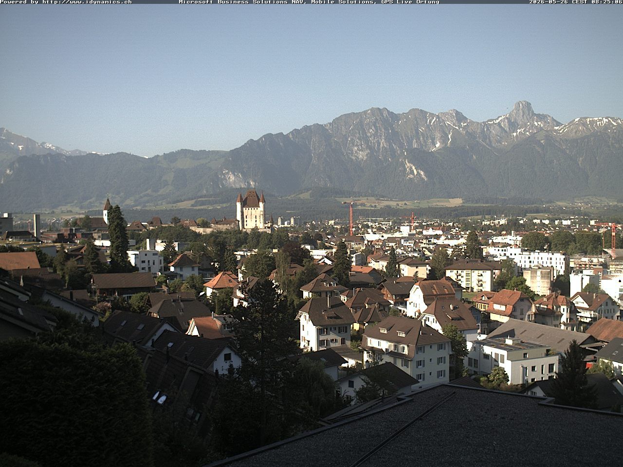 Steffisburg › Südwesten: Thun Castle - Stadtkirche Thun - Stockhorn
