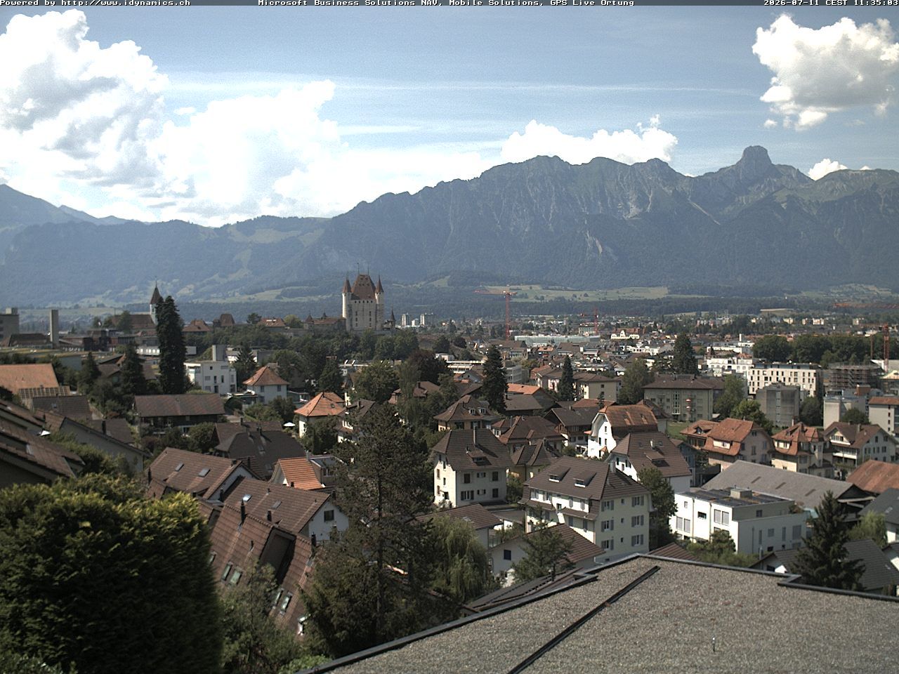 Steffisburg › Südwesten: Thun Castle - Stadtkirche Thun - Stockhorn