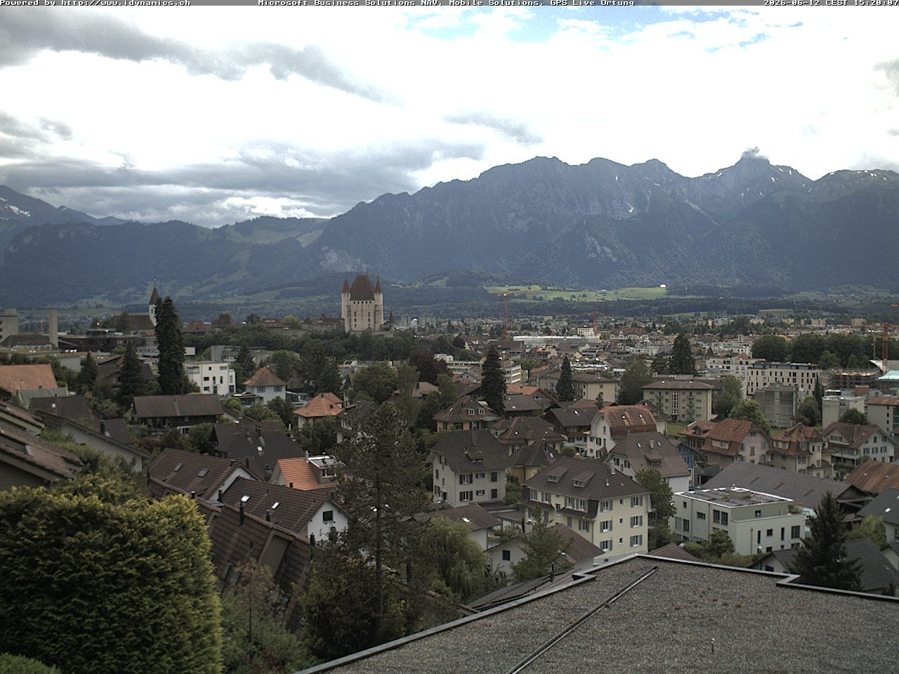 Steffisburg › Südwesten: Thun Castle - Stadtkirche Thun - Stockhorn