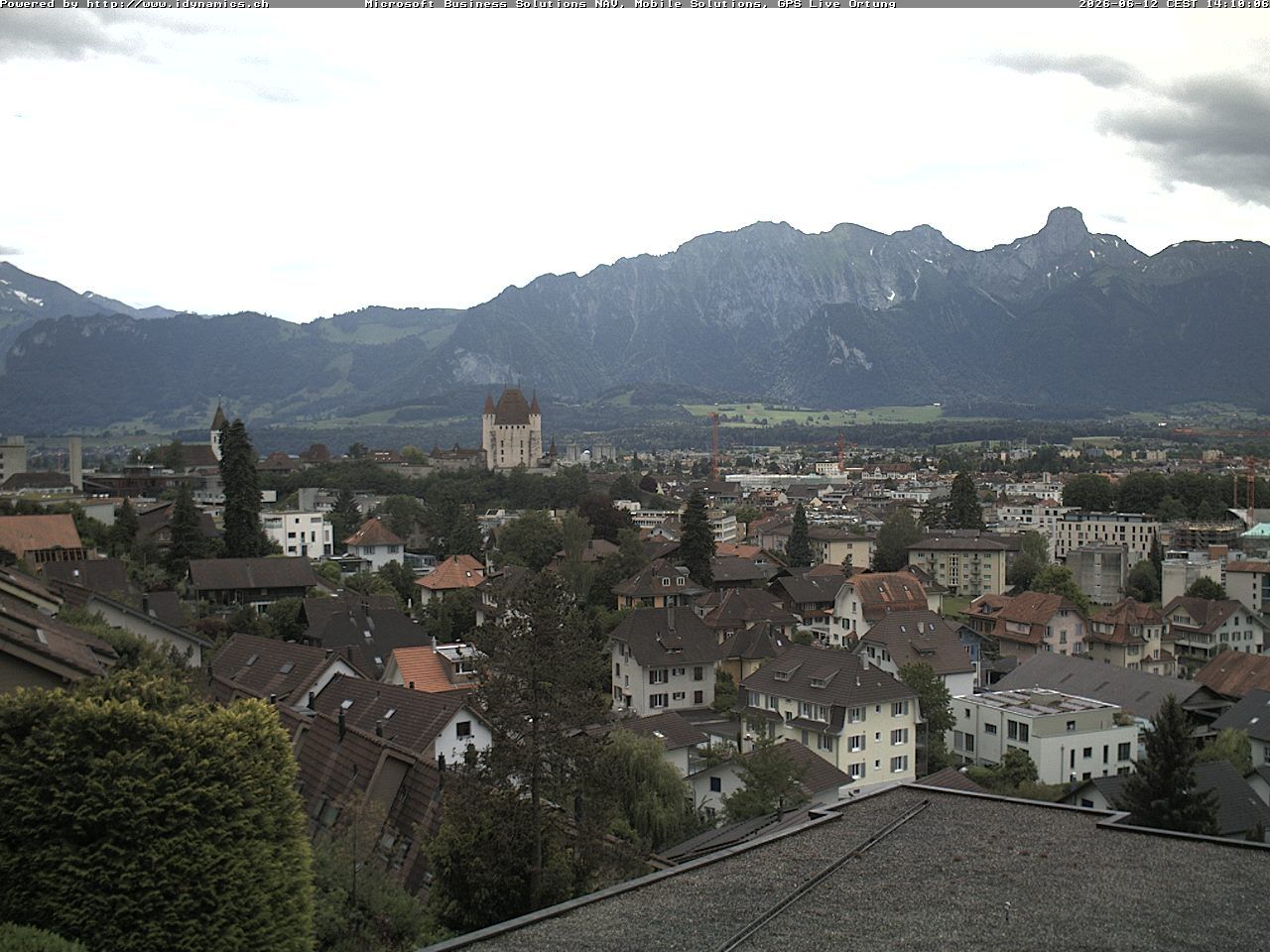Steffisburg › Südwesten: Thun Castle - Stadtkirche Thun - Stockhorn