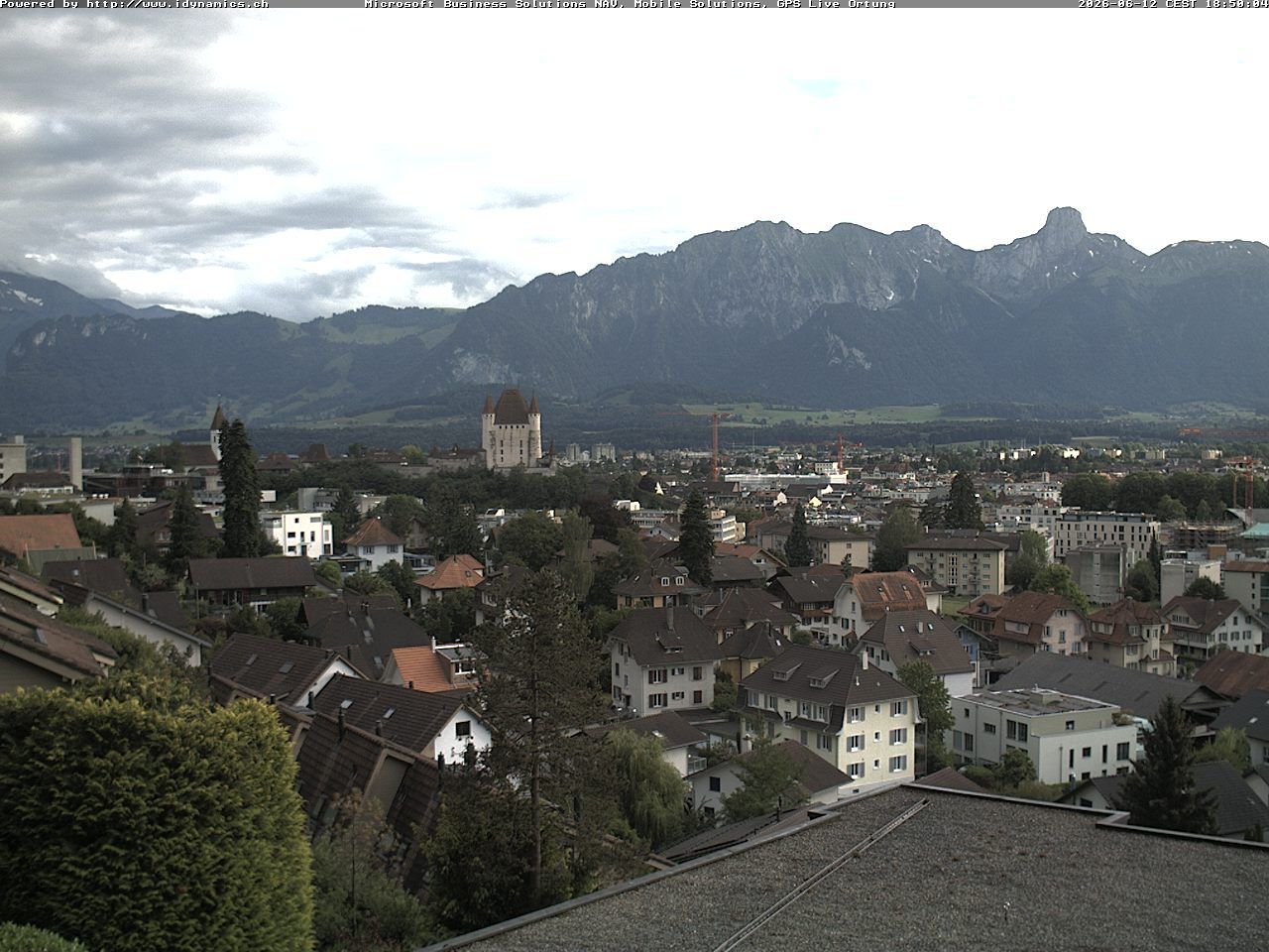 Steffisburg › Südwesten: Thun Castle - Stadtkirche Thun - Stockhorn