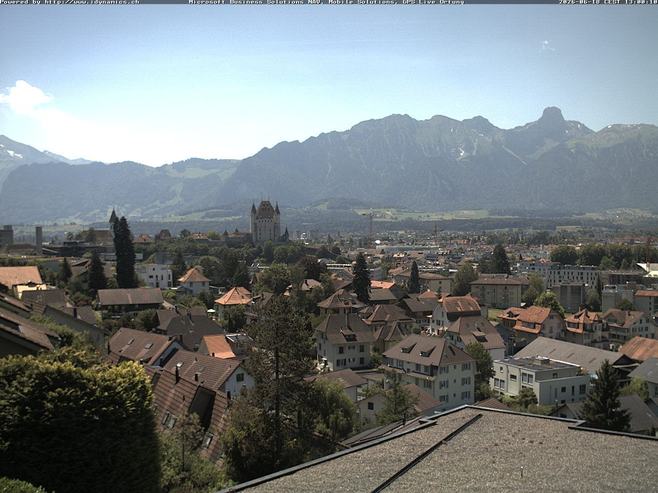 Steffisburg › Südwesten: Thun Castle - Stadtkirche Thun - Stockhorn