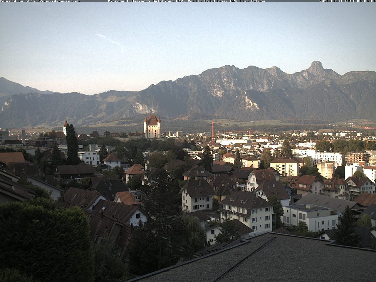 Steffisburg › Südwesten: Thun Castle - Stadtkirche Thun - Stockhorn