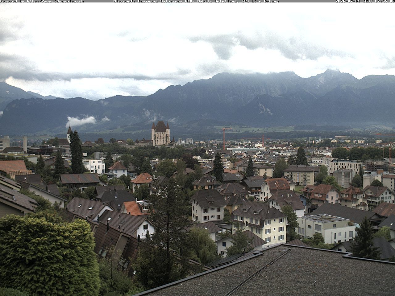 Steffisburg › Südwesten: Thun Castle - Stadtkirche Thun - Stockhorn