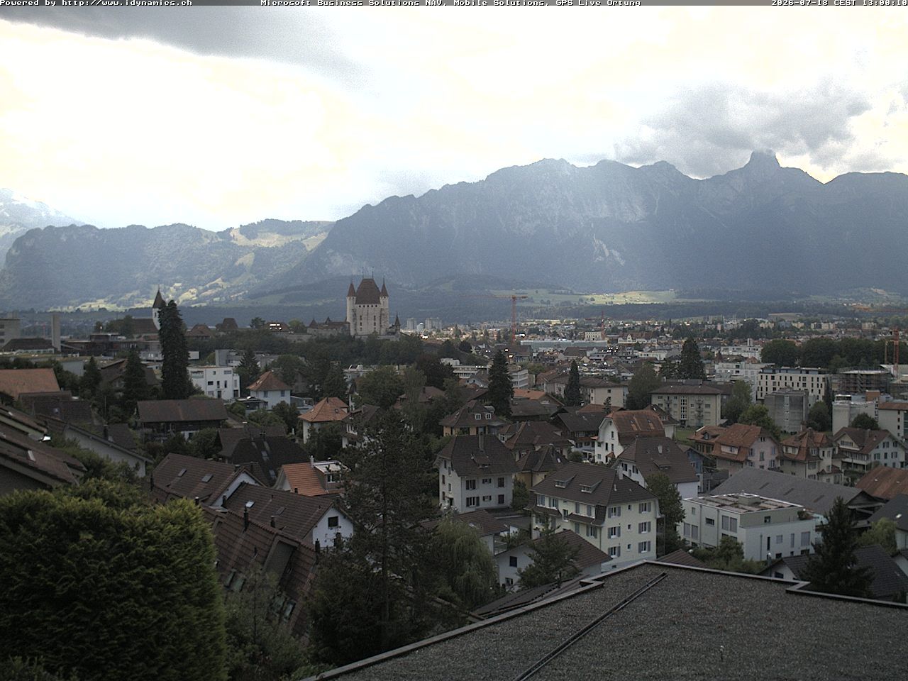 Steffisburg › Südwesten: Thun Castle - Stadtkirche Thun - Stockhorn