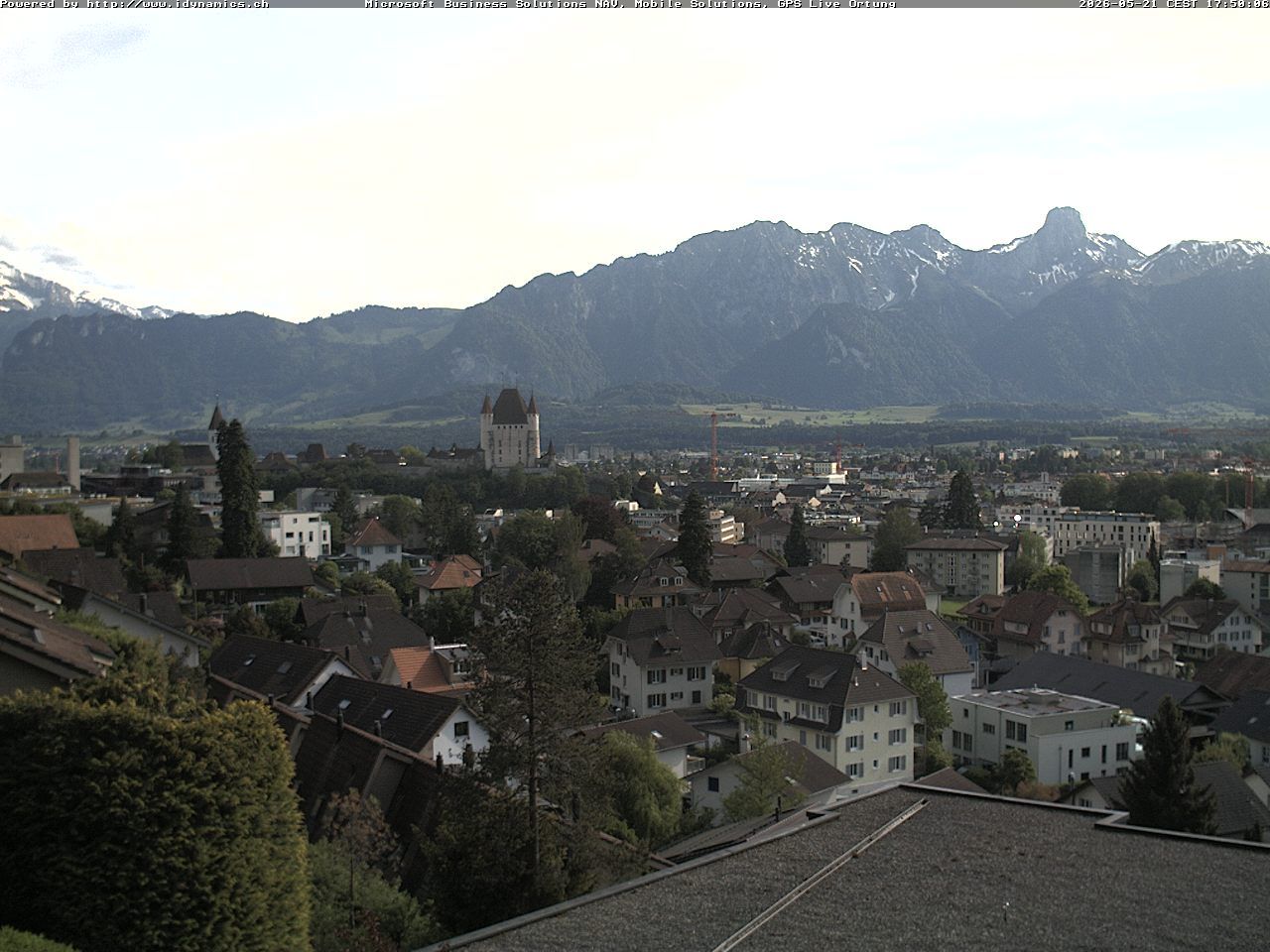 Steffisburg › Südwesten: Thun Castle - Stadtkirche Thun - Stockhorn