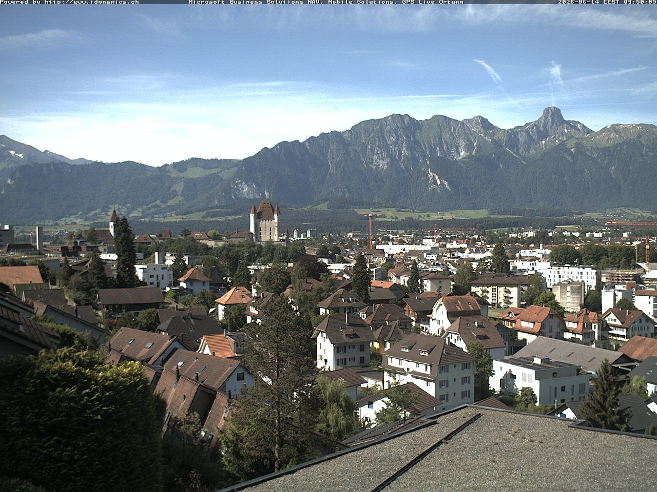 Steffisburg › Südwesten: Thun Castle - Stadtkirche Thun - Stockhorn