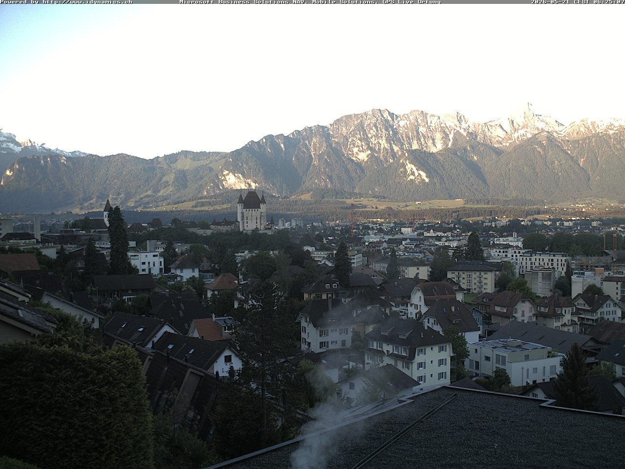 Steffisburg › Südwesten: Thun Castle - Stadtkirche Thun - Stockhorn