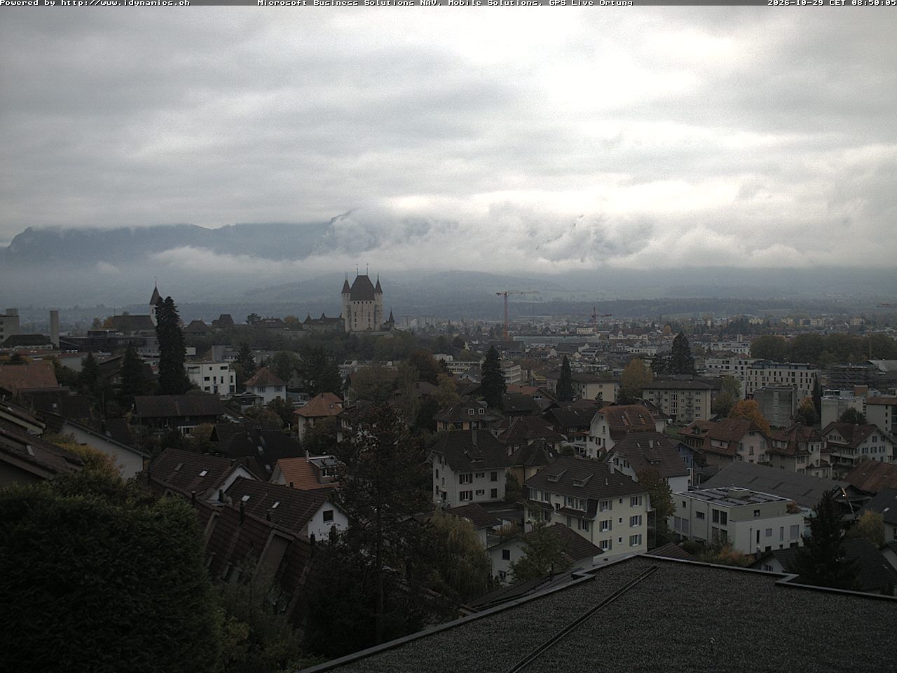 Steffisburg › Südwesten: Thun Castle - Stadtkirche Thun - Stockhorn