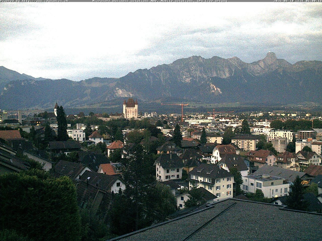 Steffisburg › Südwesten: Thun Castle - Stadtkirche Thun - Stockhorn