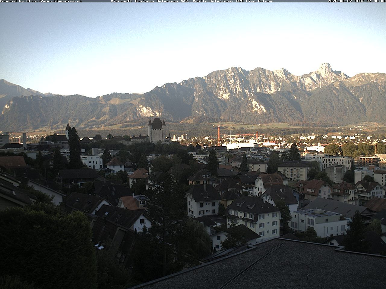 Steffisburg › Südwesten: Thun Castle - Stadtkirche Thun - Stockhorn