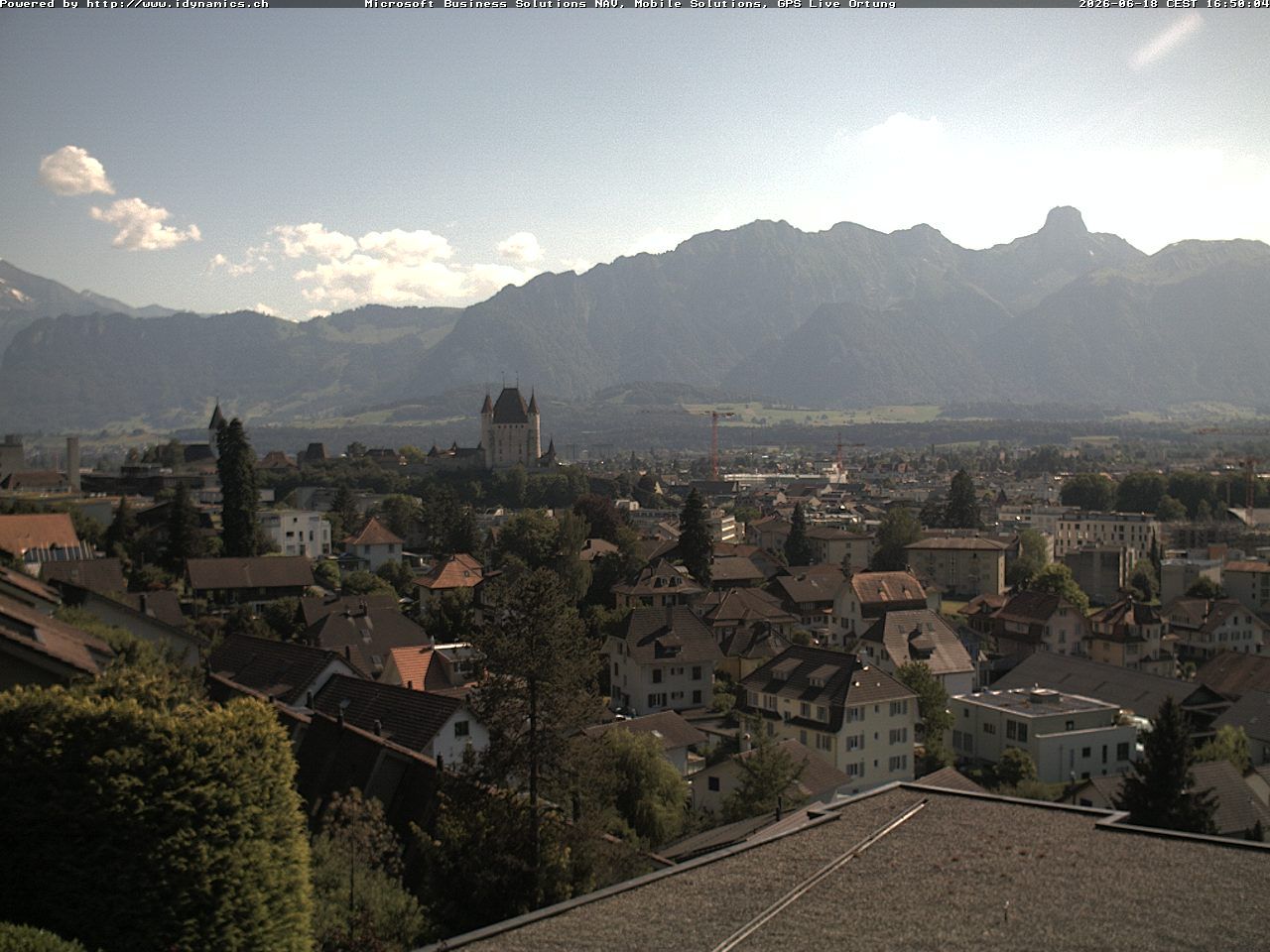 Steffisburg › Südwesten: Thun Castle - Stadtkirche Thun - Stockhorn