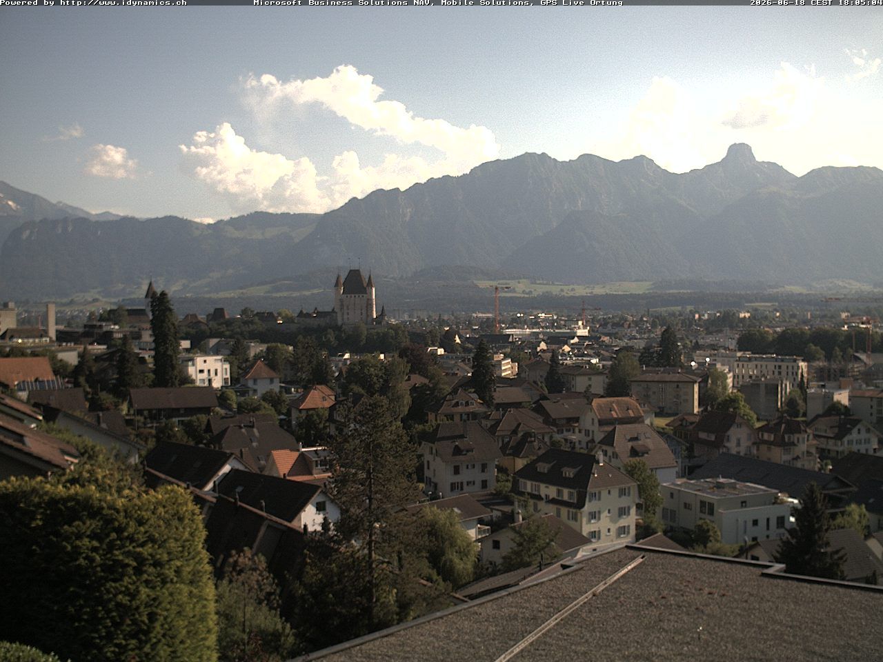 Steffisburg › Südwesten: Thun Castle - Stadtkirche Thun - Stockhorn