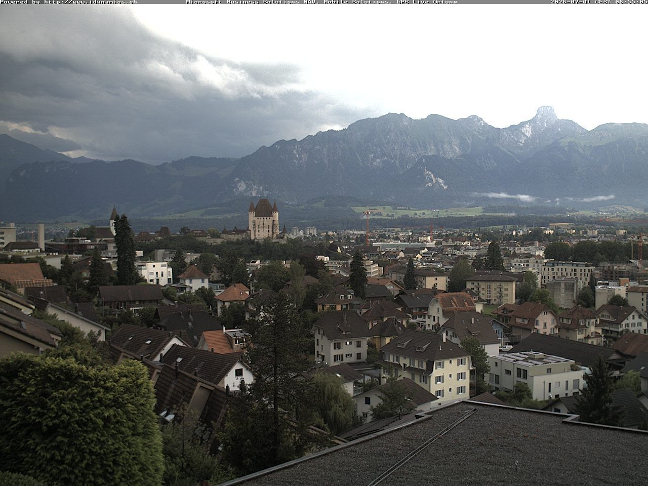 Steffisburg › Südwesten: Thun Castle - Stadtkirche Thun - Stockhorn
