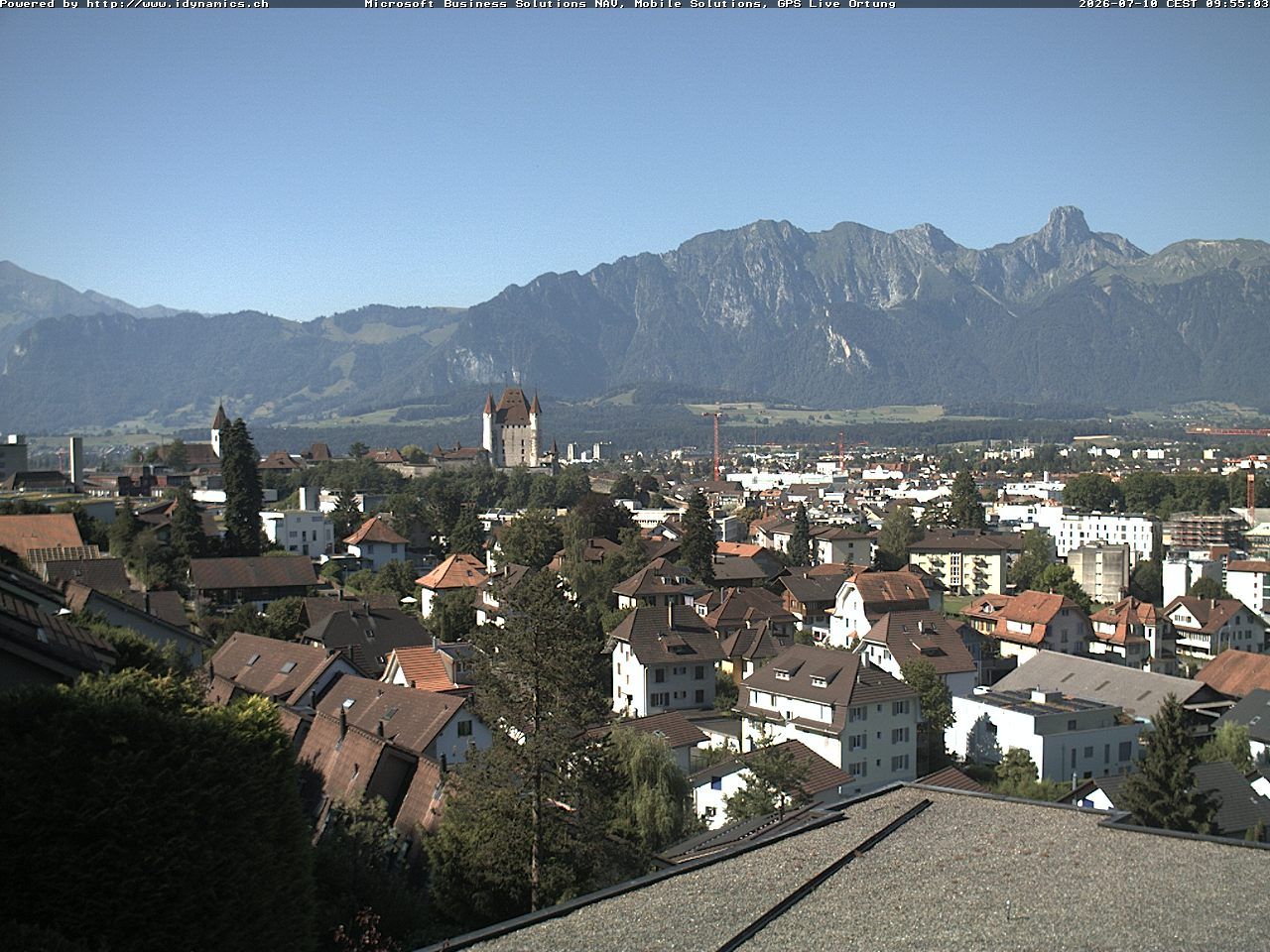 Steffisburg › Südwesten: Thun Castle - Stadtkirche Thun - Stockhorn