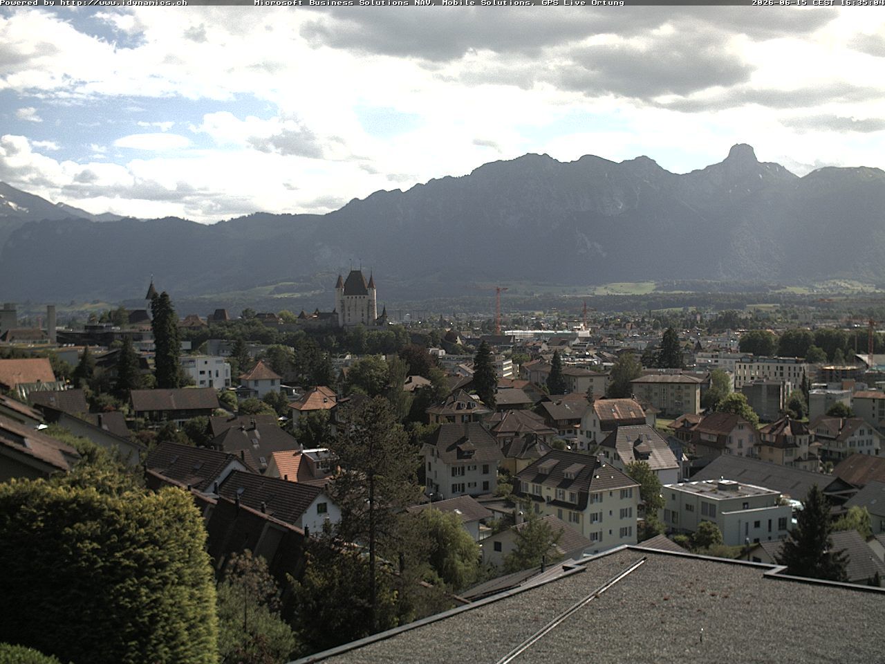 Steffisburg › Südwesten: Thun Castle - Stadtkirche Thun - Stockhorn