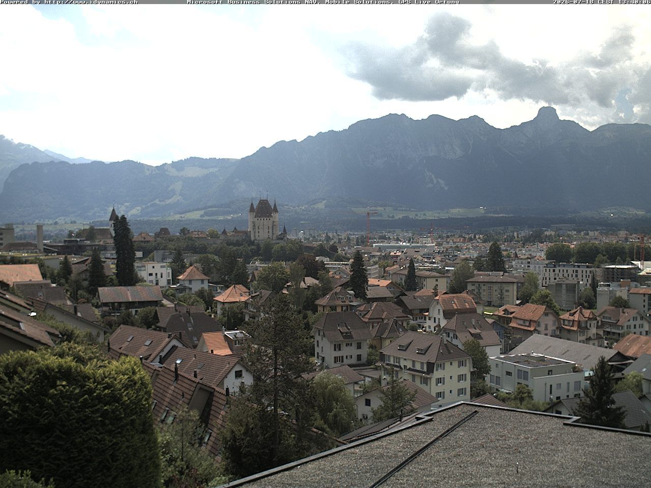 Steffisburg › Südwesten: Thun Castle - Stadtkirche Thun - Stockhorn