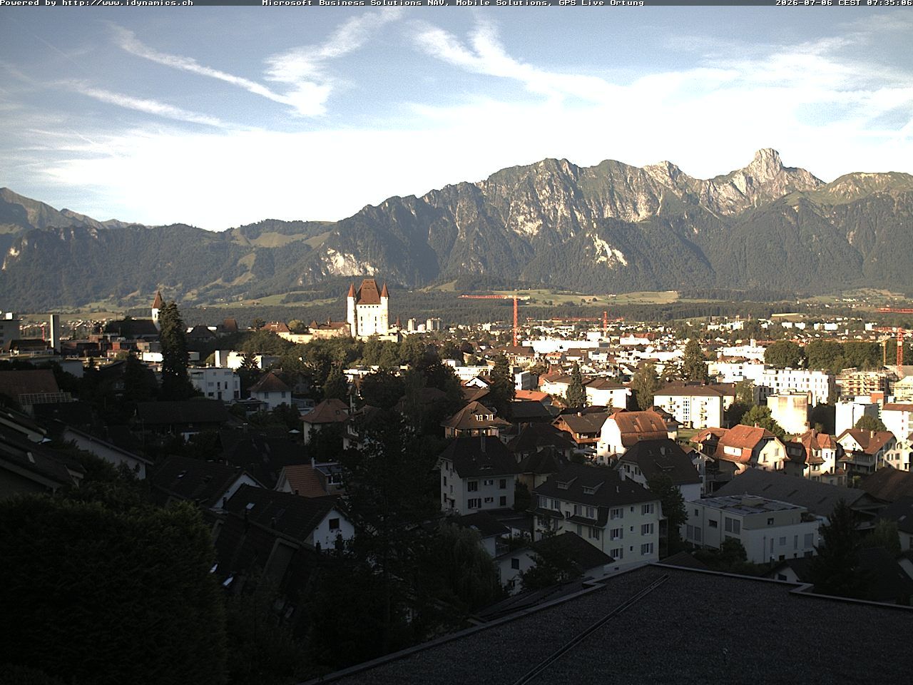 Steffisburg › Südwesten: Thun Castle - Stadtkirche Thun - Stockhorn