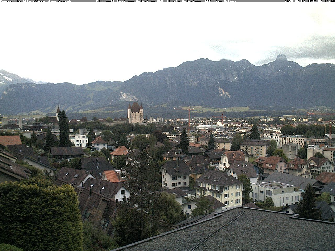 Steffisburg › Südwesten: Thun Castle - Stadtkirche Thun - Stockhorn