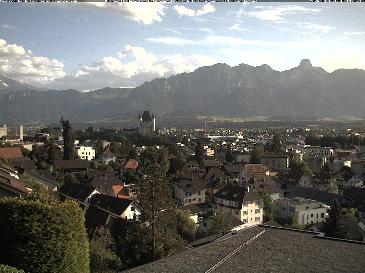 Steffisburg › Südwesten: Thun Castle - Stadtkirche Thun - Stockhorn