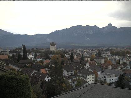 Steffisburg: Aussicht auf Schloss und Stadt Thun (Live Wetter)